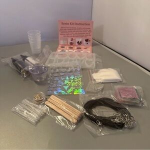 Resin Jewelry Making Kit.